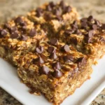 4 Ingredient Banana Oatmeal Bars