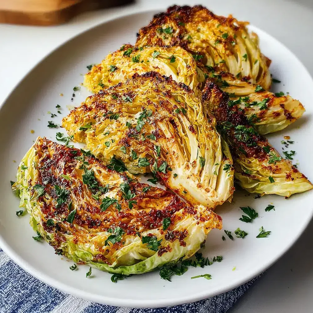 Air Fryer Cabbage Wedges e1763057314642