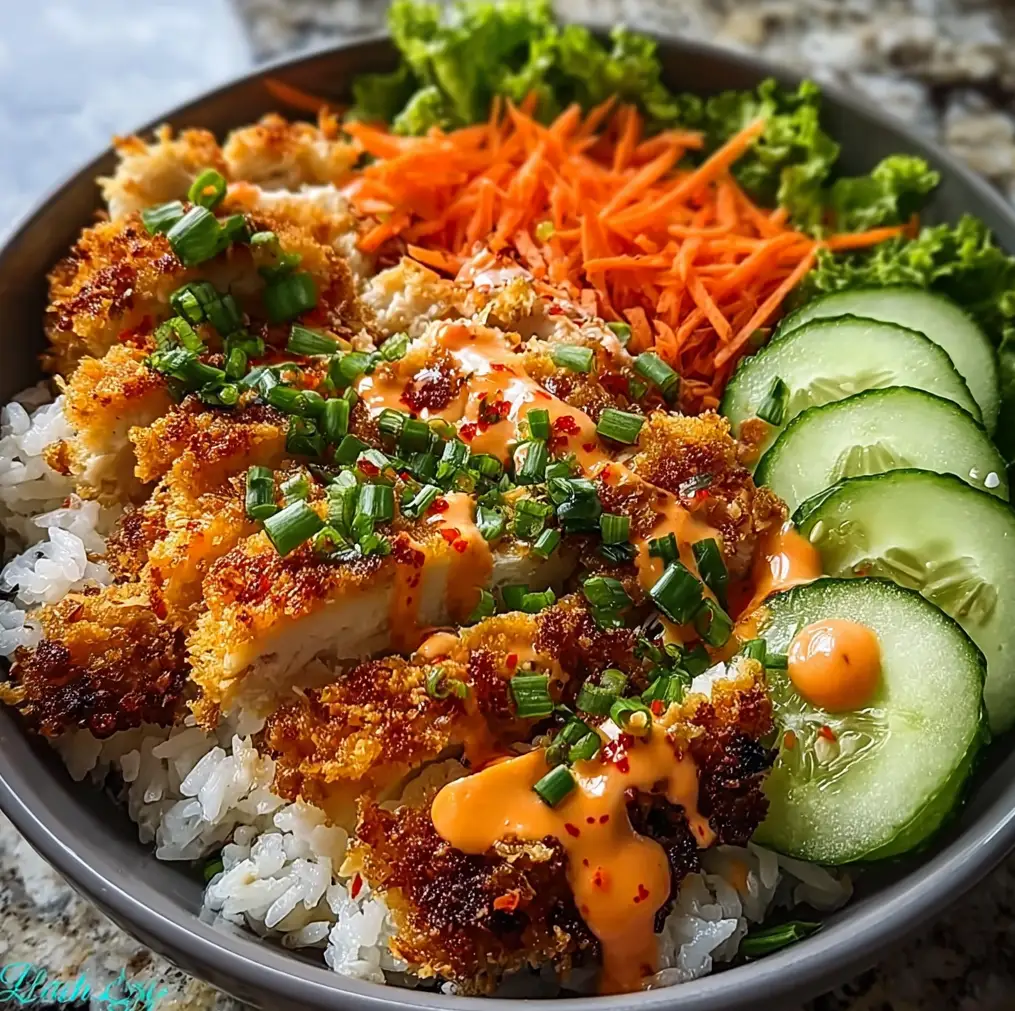 Bang Bang Chicken Bowl 1
