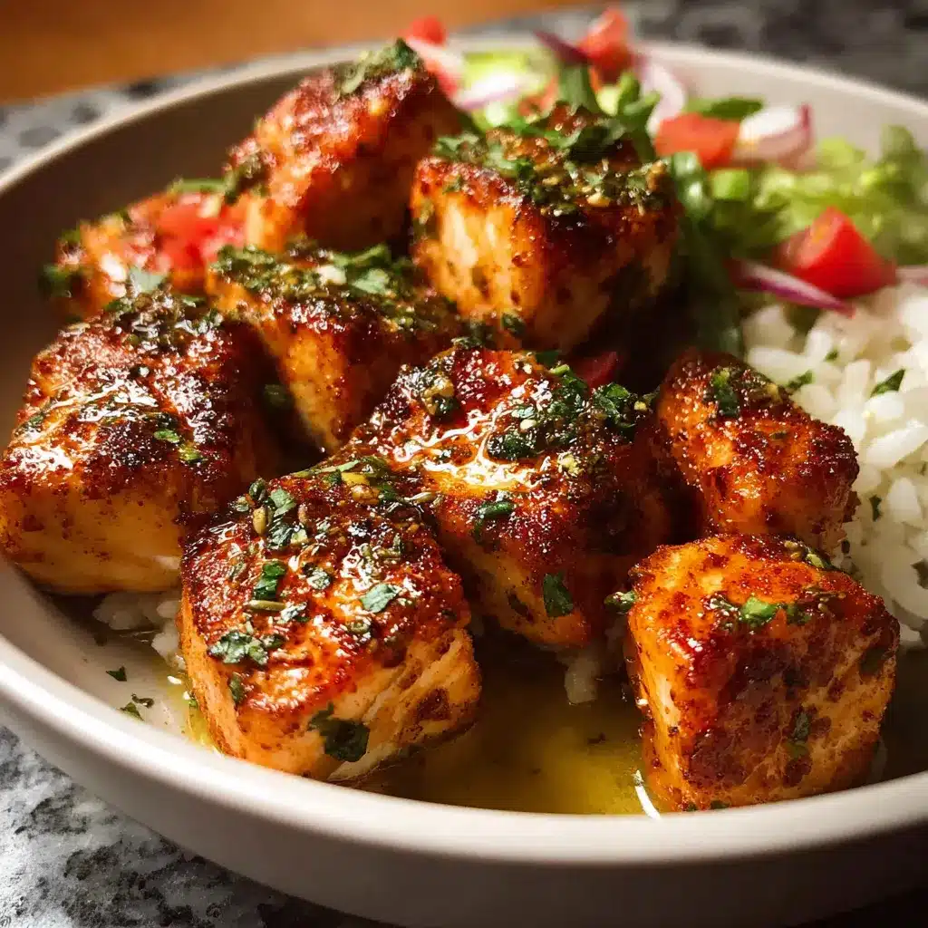 Cajun Baked Salmon Bites 4 Cajun Baked Salmon Bites