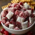 Cherry Cheesecake Puppy Chow