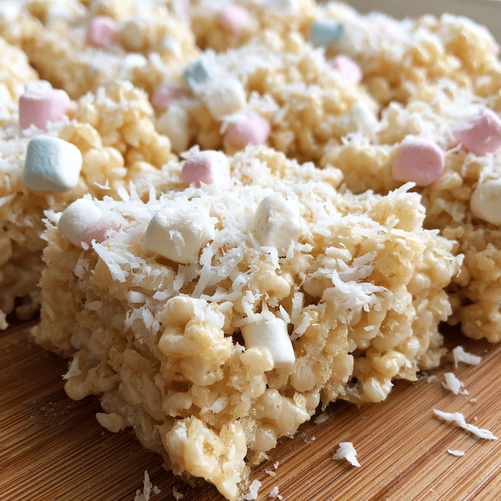 Coconut Lovers Rice Krispy Treats e1763763839689