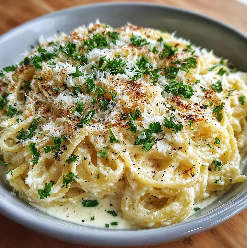 Cottage Cheese Alfredo Pasta 1