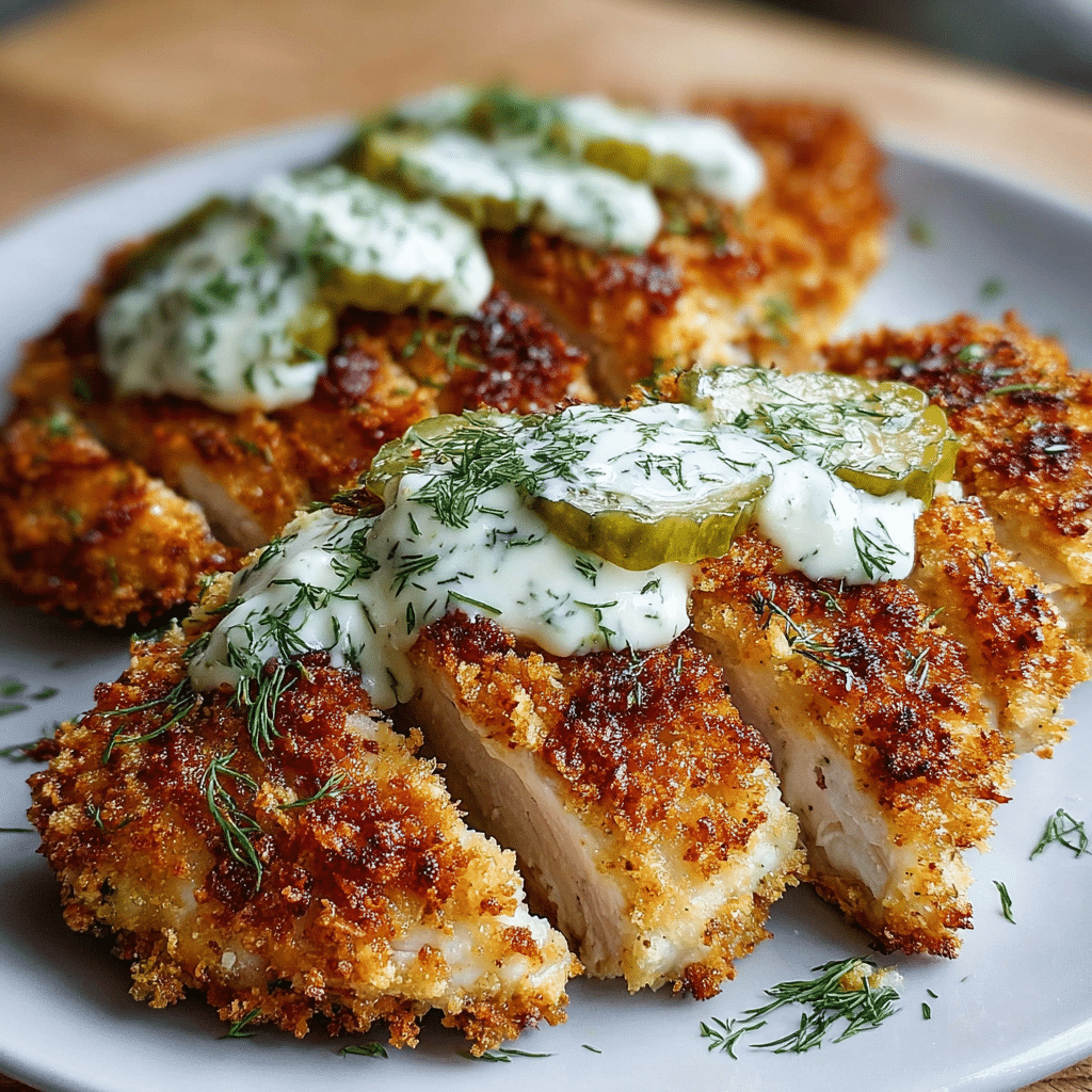 Dill Pickle Parmesan Chicken Recipe