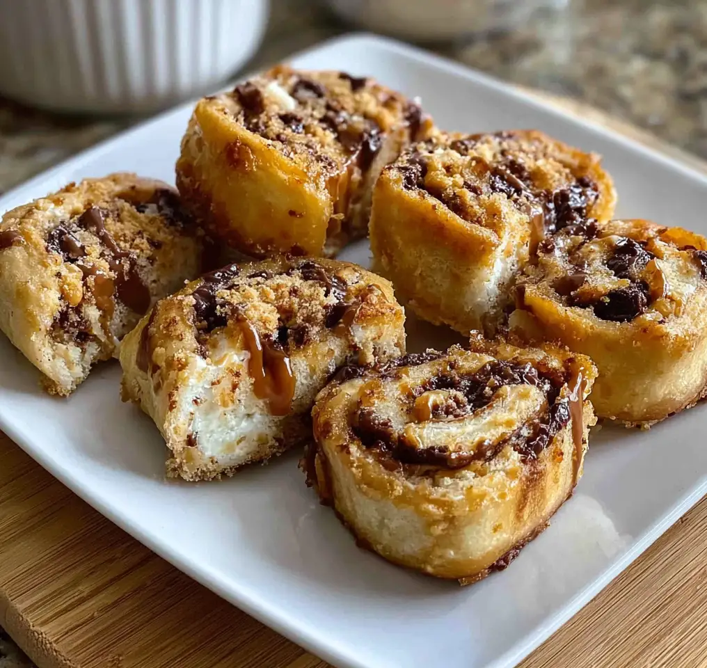 Keto Reeses Pinwheels fork