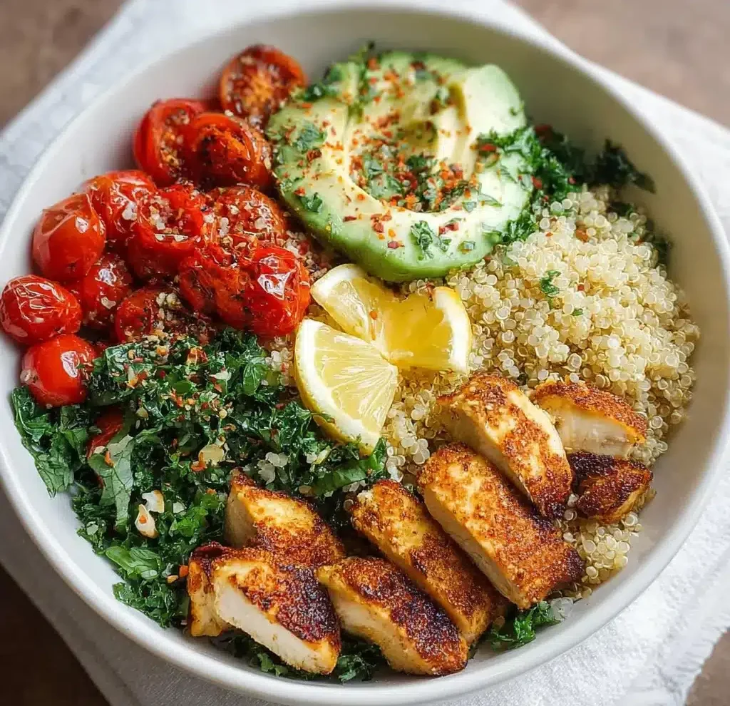 Mediterranean Chicken Quinoa Bowl 1 e1762963731813