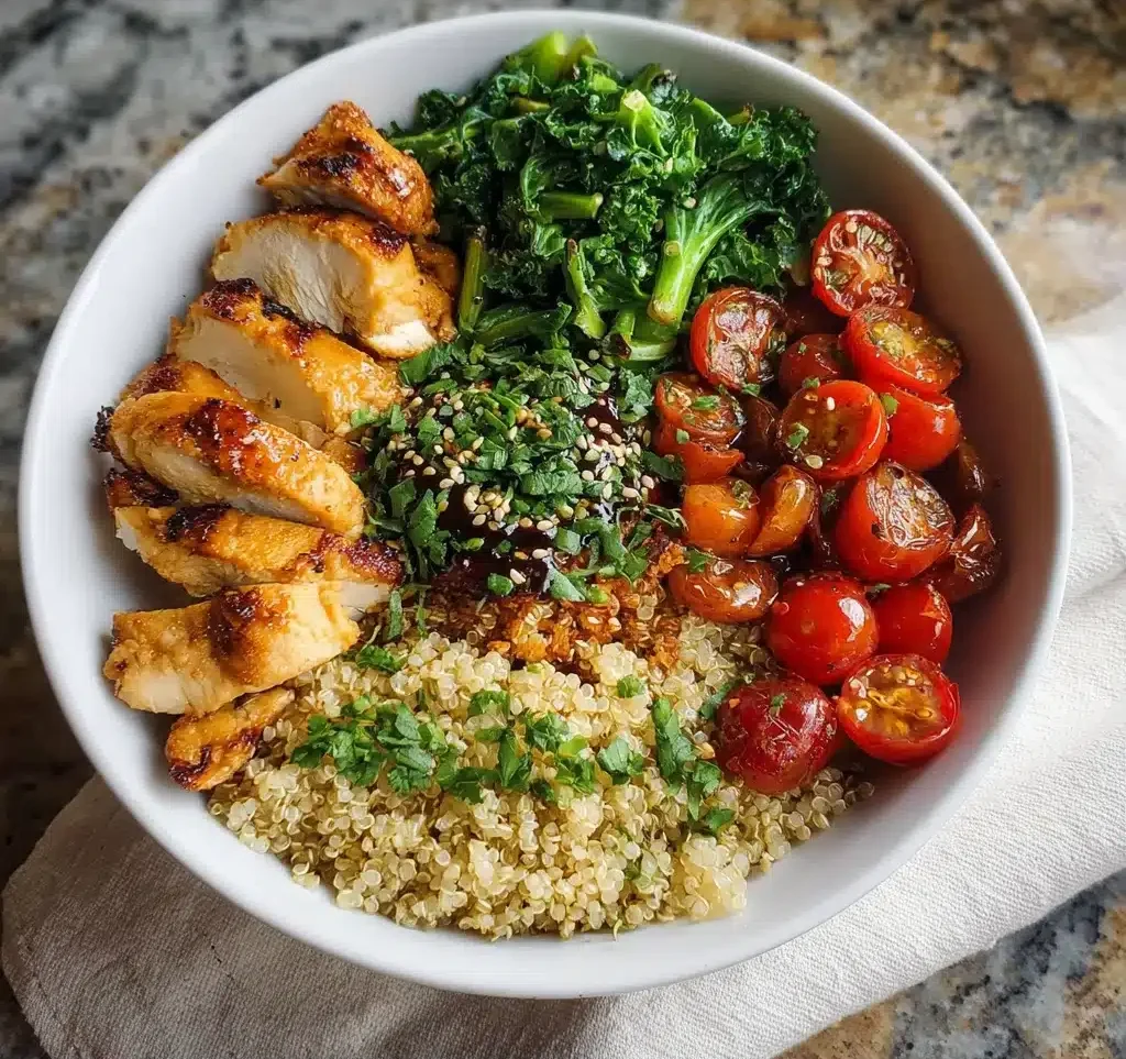 Mediterranean Chicken Quinoa Bowl 4 Mediterranean Chicken Quinoa Bowl e1762963554132