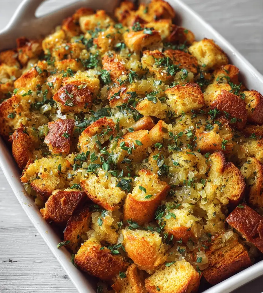 Our Favorite Buttery Herb Stuffing1