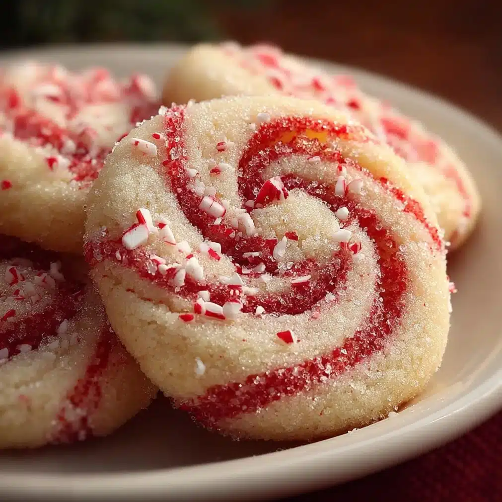 Peppermint Swirl Cookies