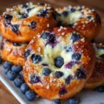 4 Ingredient Blueberry Bagels