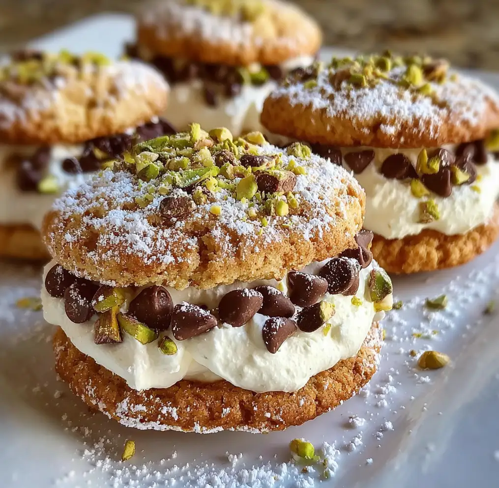 Cannoli Cream Sandwich Cookies 1