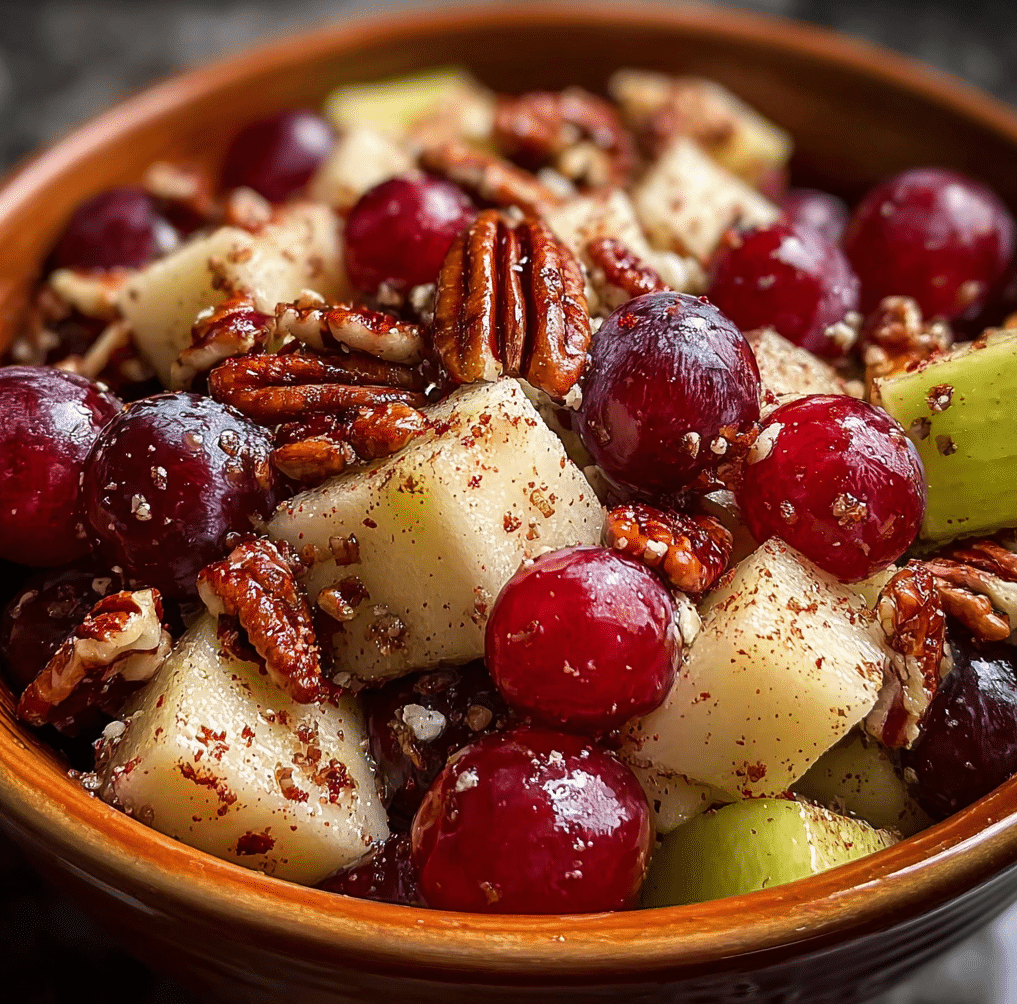 Cinnamon Apple Grape Salad 1 e1766370720973