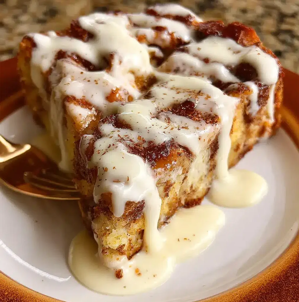 Cinnamon Roll Bread Pudding e1765337036414