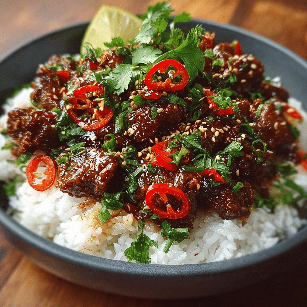 Crispy Chilli Beef Rice e1766372382321