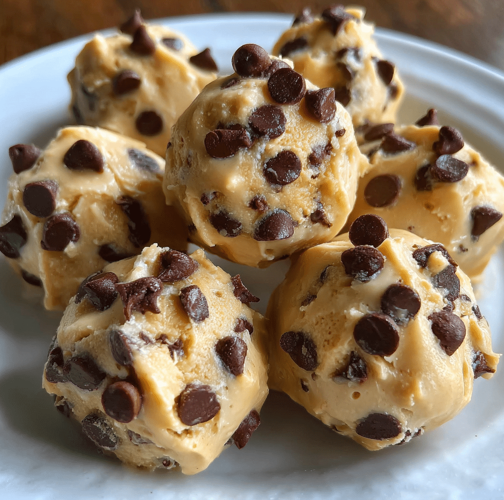 Frozen Greek Yogurt Peanut Butter Bites with Chocolate Chips e1765637061223