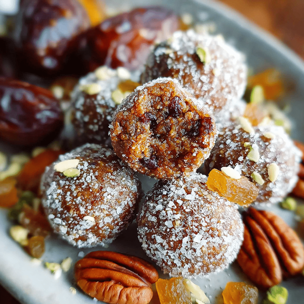 Gingerbread Energy Balls