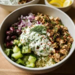 Greek Ground Chicken Bowls 1 e1764897931921
