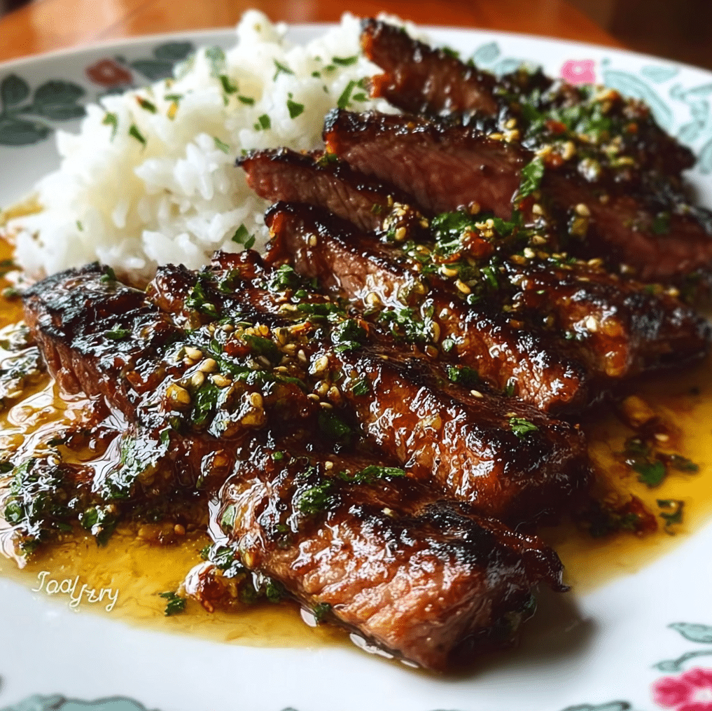 Honey Garlic Grilled Skirt Steak 1 e1767027274506