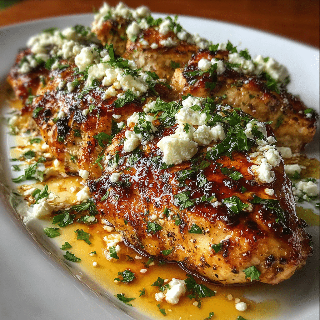 Hot Honey Feta Chicken