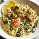 Lemon Chicken Orzo 1 e1765811565131