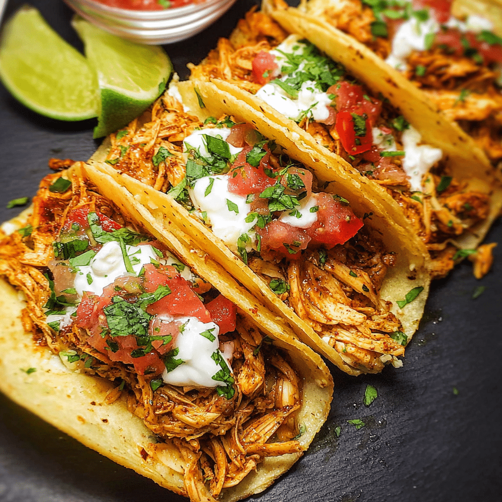 Shredded Chicken Tacos forklioo e1765650687508