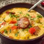 Slow Cooker Cajun Potato Soup