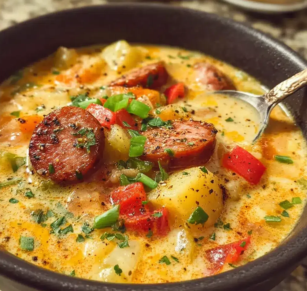 Slow Cooker Cajun Potato Soup 2 e1764615921711