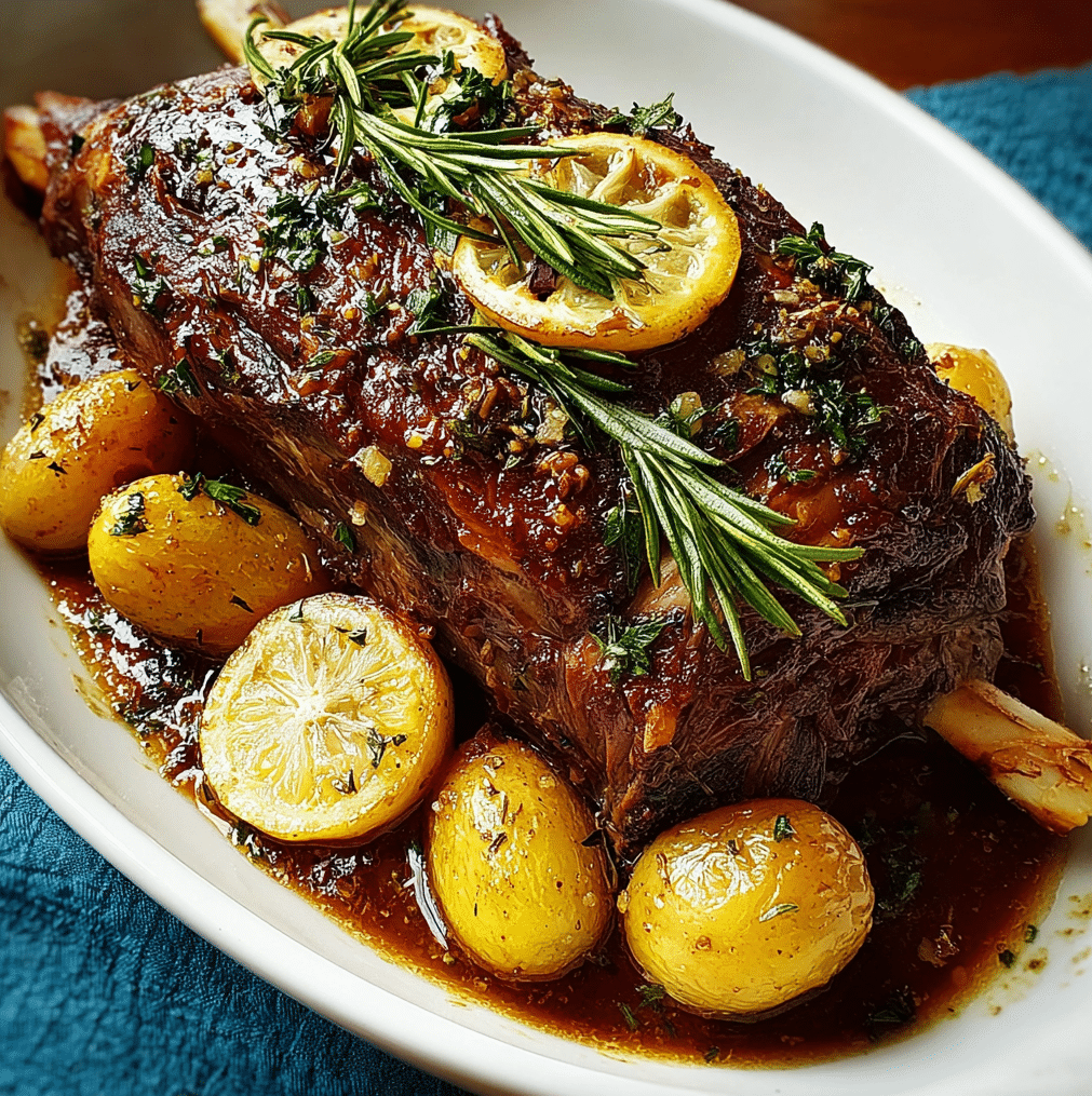 Slow-Roasted Lamb Shoulder 4 Slow Roasted Lamb Shoulder