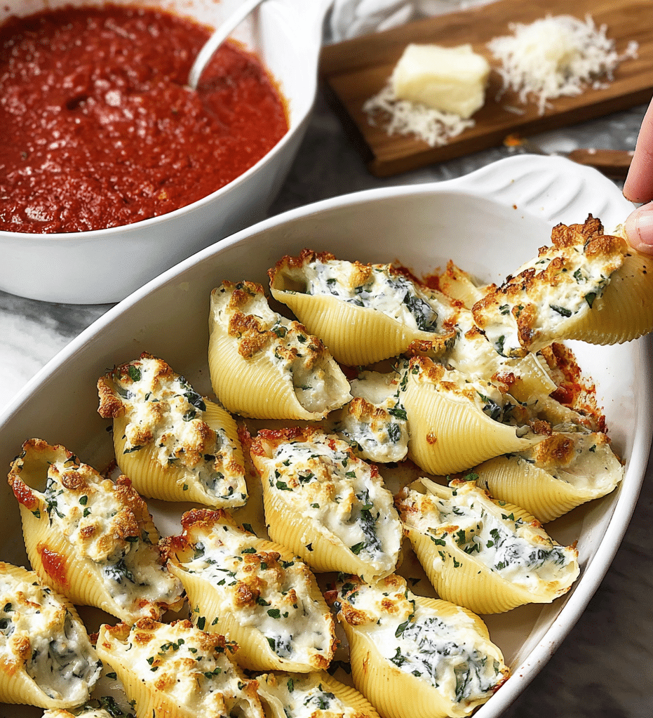 Spinach Stuffed Shells