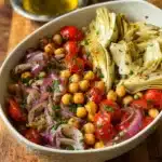Tuscan Artichoke Tomato Salad