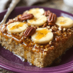 Banana Pecan Baked Oatmeal 1