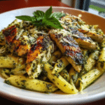 Basil Pesto Chicken Pasta 1