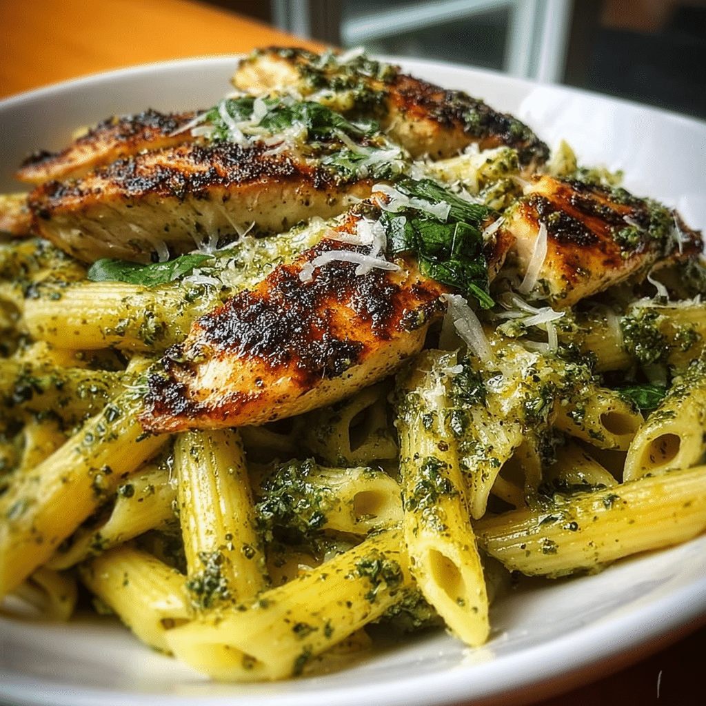 Basil Pesto Chicken Pasta 4 Basil Pesto Chicken Pasta
