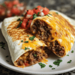 Cheesy Beef Fiesta Wraps e1767922334754