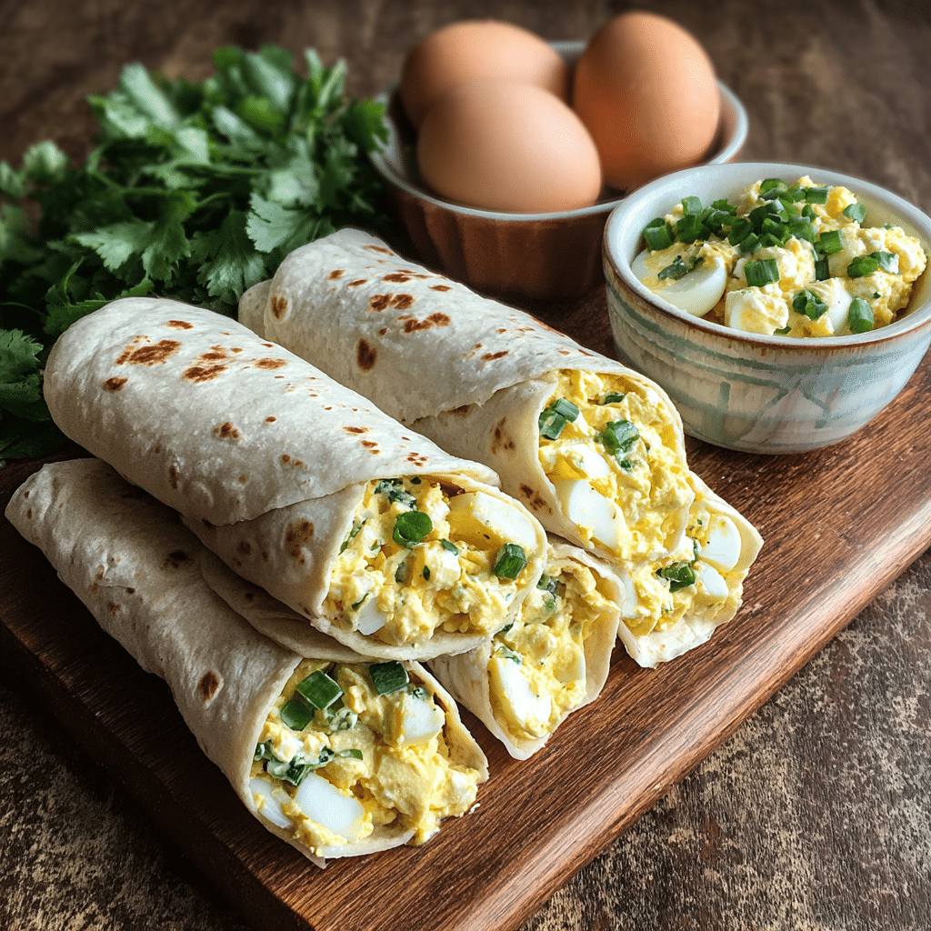 Egg Salad Wraps 1