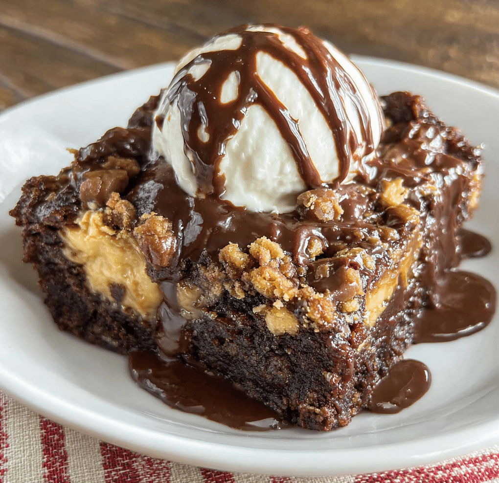 Peanut Butter Cup Dump Cake e1768566545234