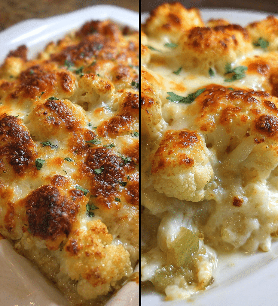 Queso Cauliflower Bake
