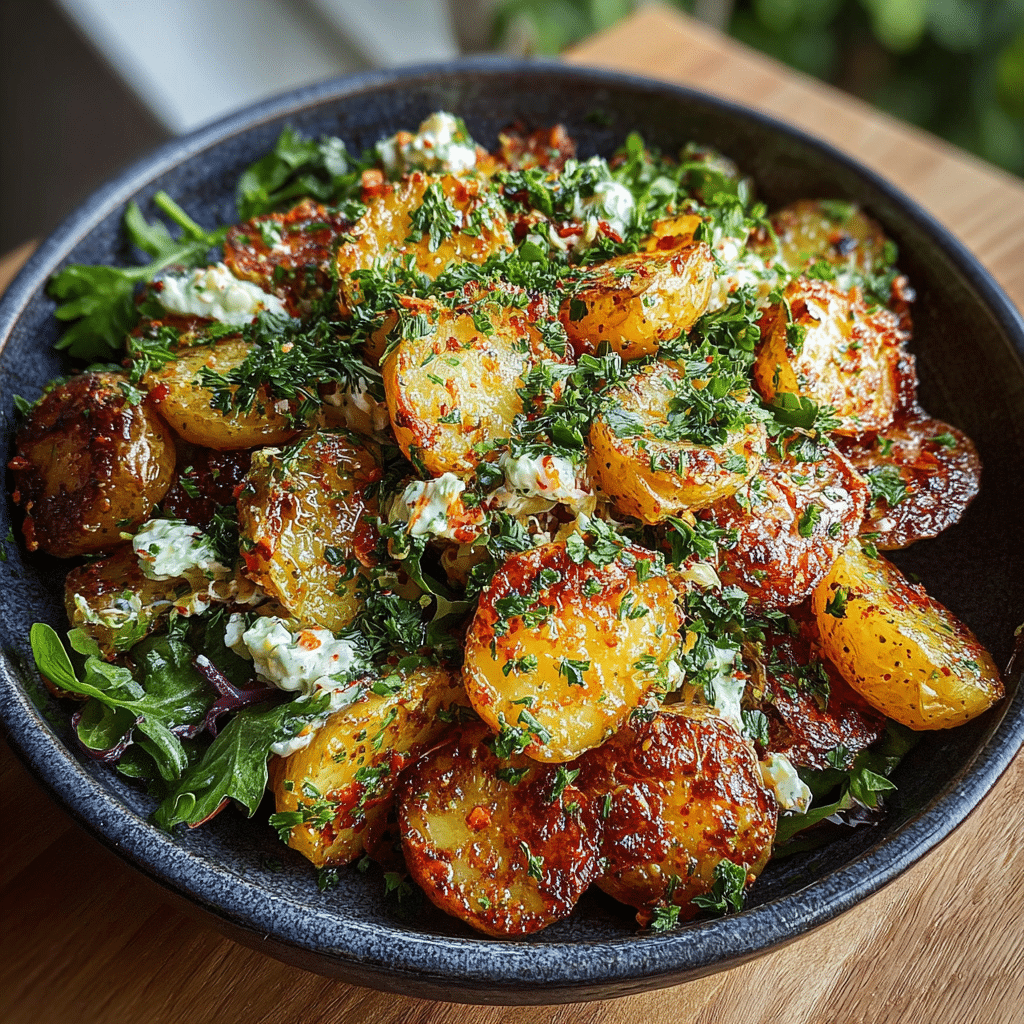 Smashed Potato Salad