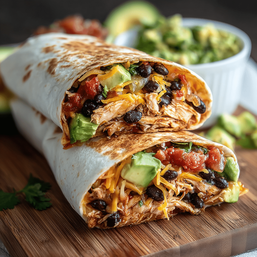Southwest Chicken Wraps