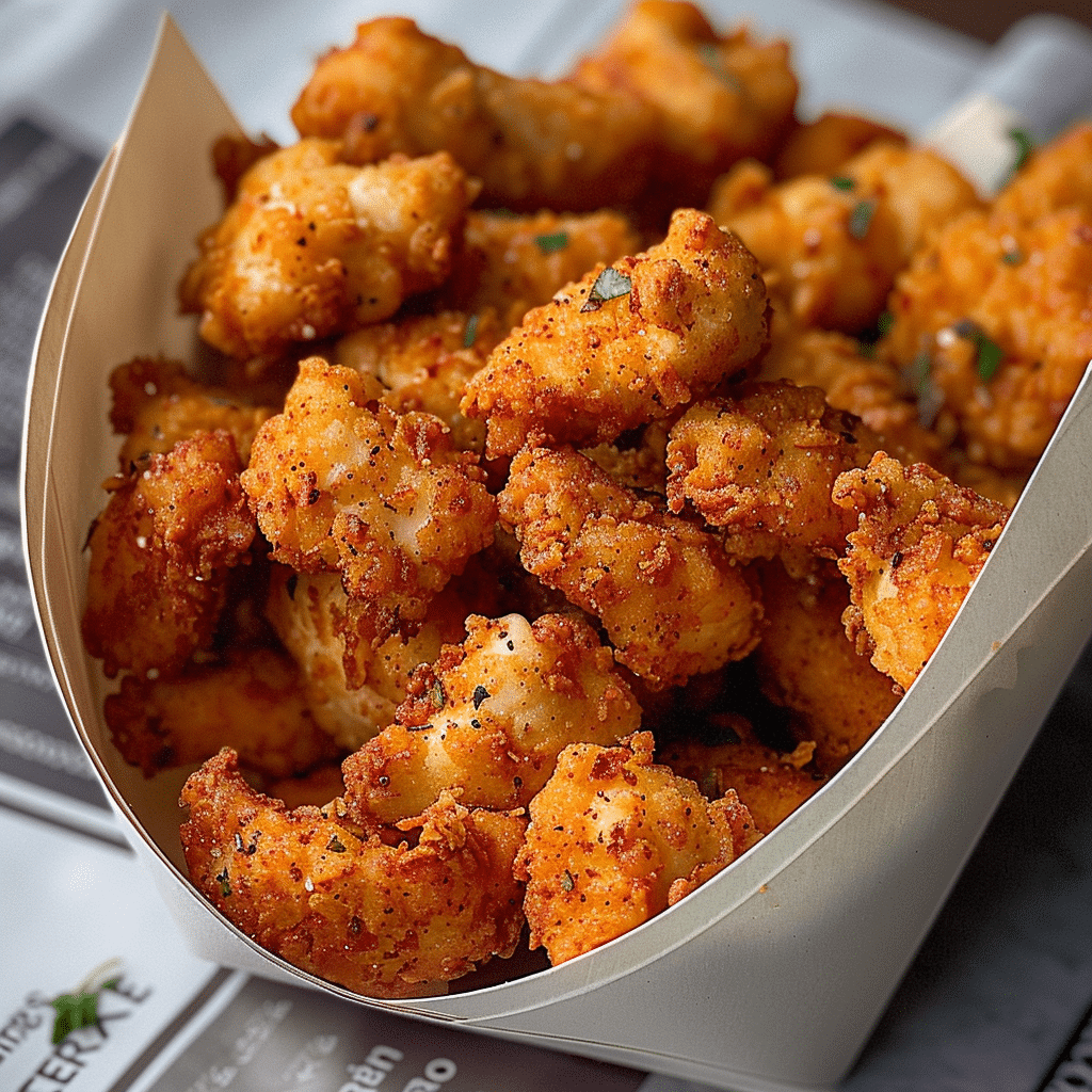 Air Fryer Popcorn Chicken 3 Air Fryer Popcorn Chicken 1