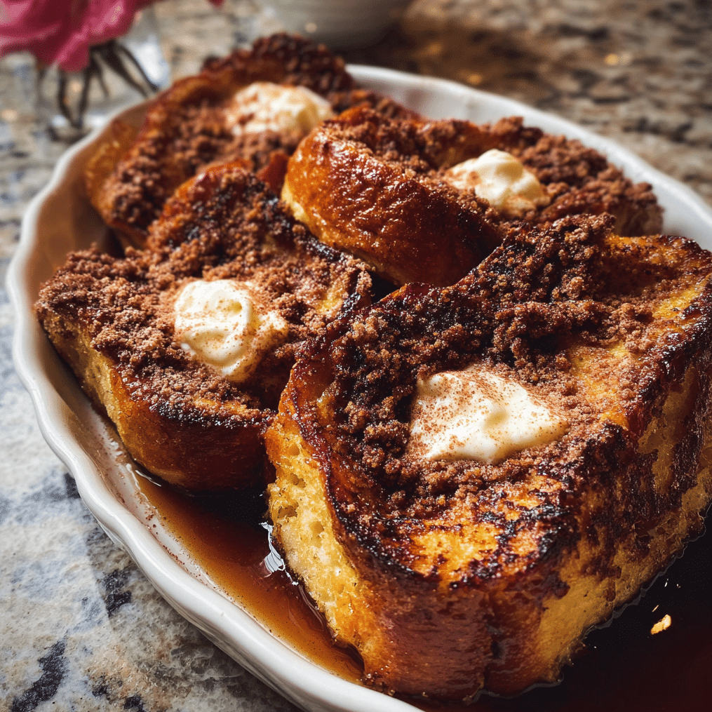 Baked Cinnamon Crunch French Toast 1