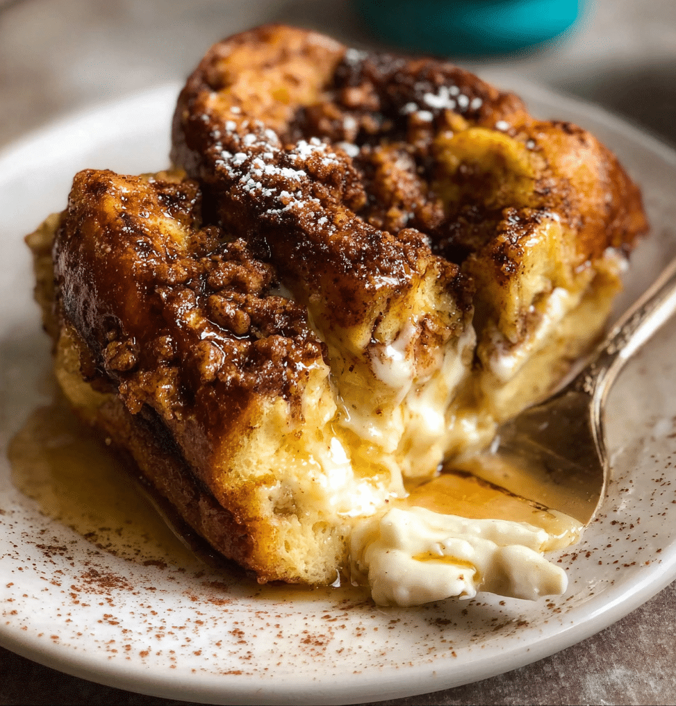 Baked Cinnamon Crunch French Toast