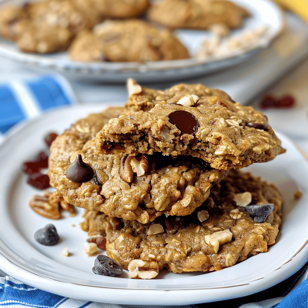 Banana Breakfast Cookies 1 1