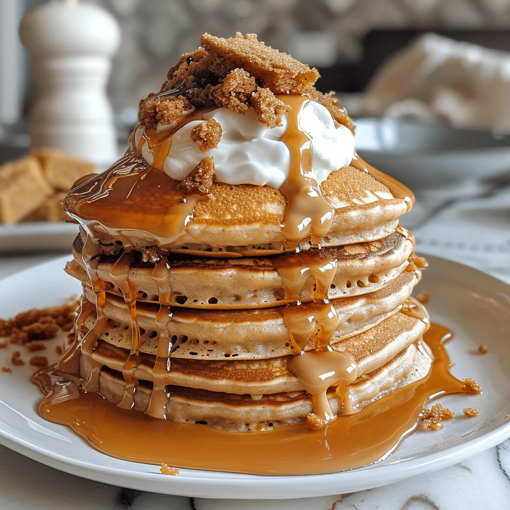 Biscoff Pancake Stack 4 Biscoff Pancake Stack