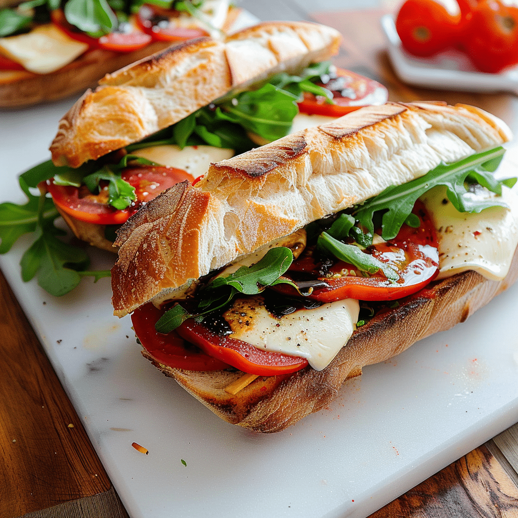 Caprese Sandwich 4 Caprese Sandwich 1
