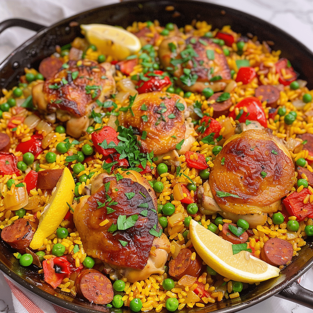 Chicken and Chorizo Paella 1