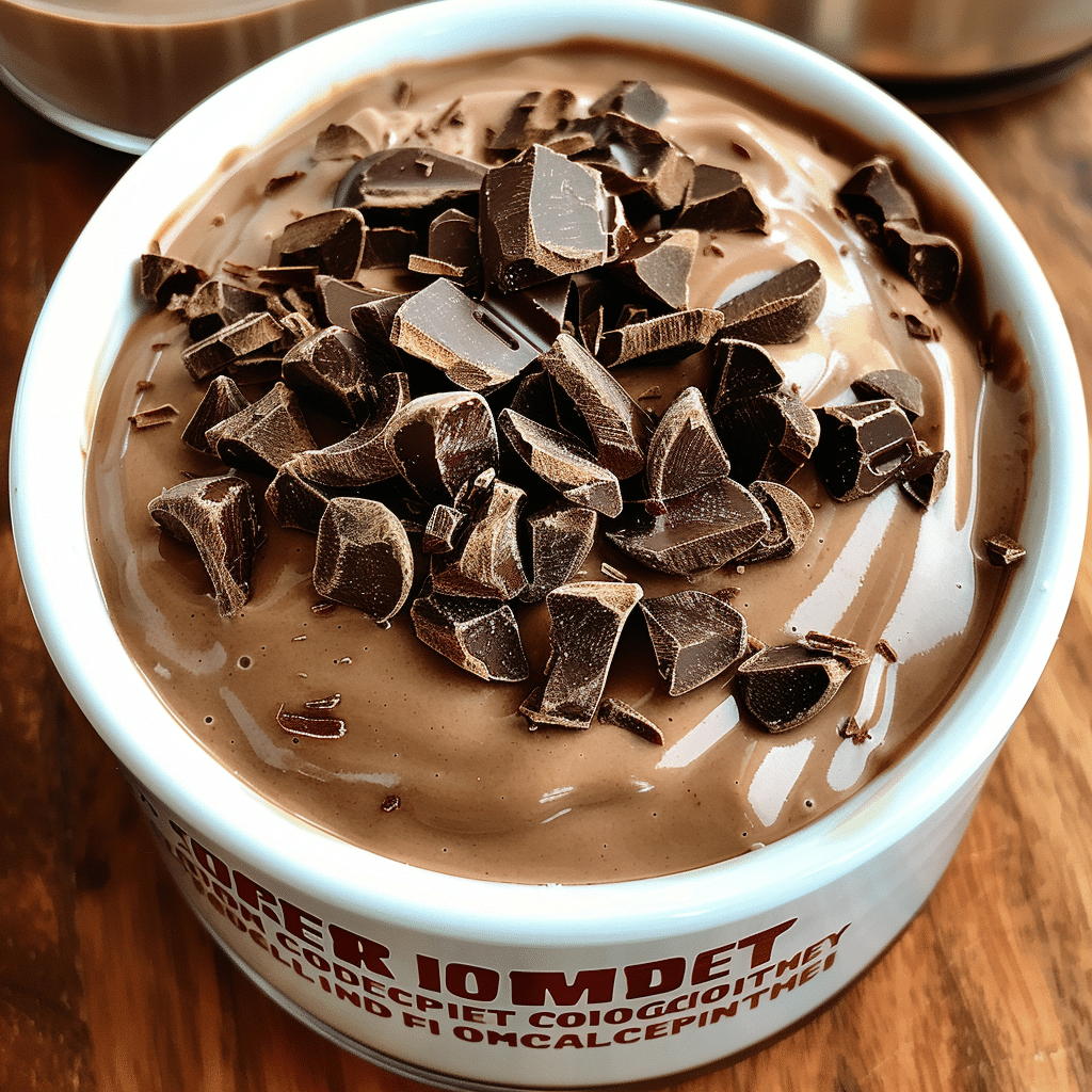 Chocolate Protein Pudding