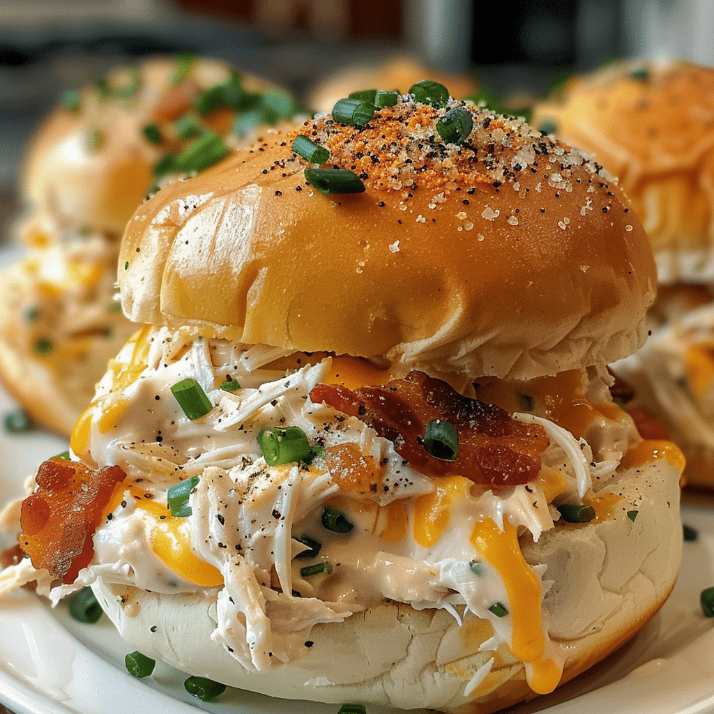 Baked Crack Chicken Sandwiches 4 Crack Chicken Sandwiches