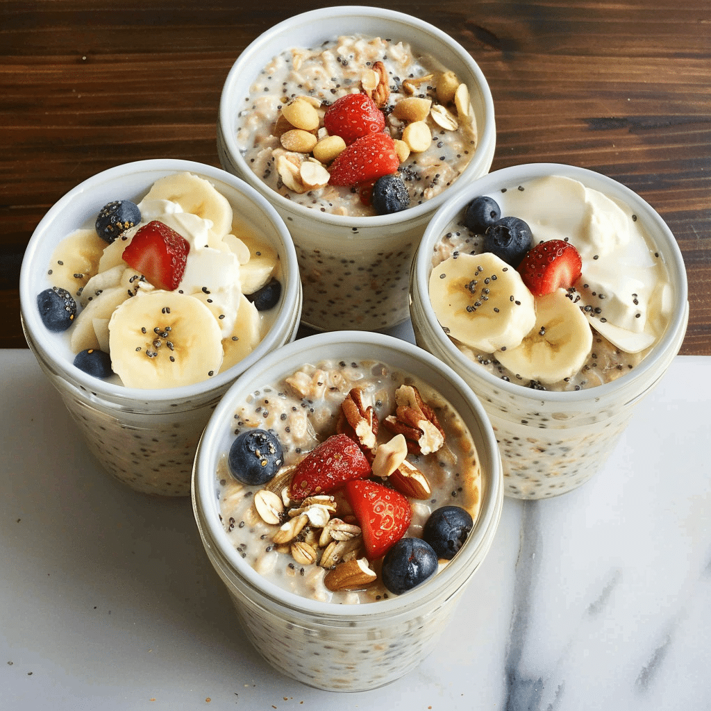 Easy Overnight Oats (6 Ways) 4 Easy Overnight Oats