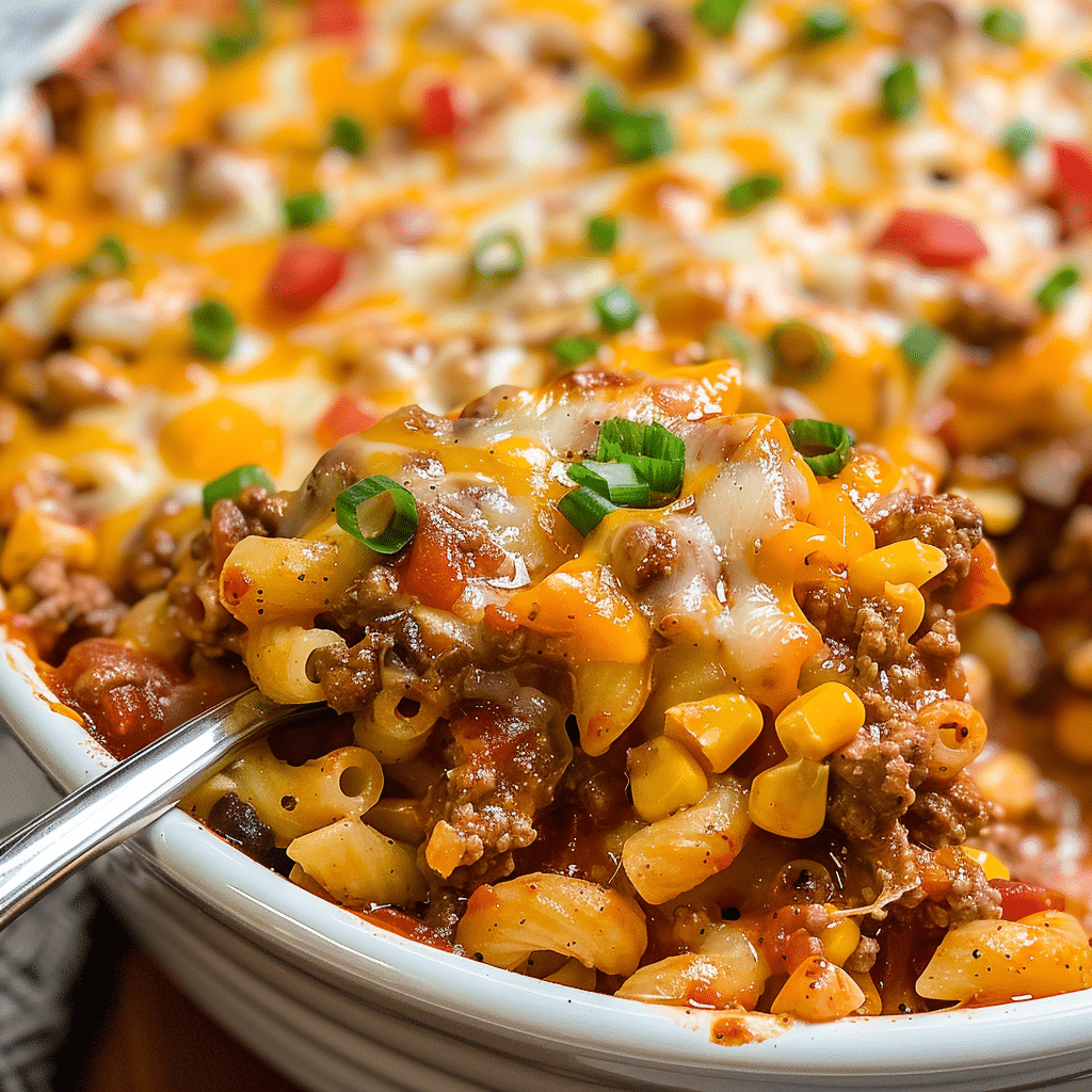 Ground Beef Casserole 4 Ground Beef Casserole 1